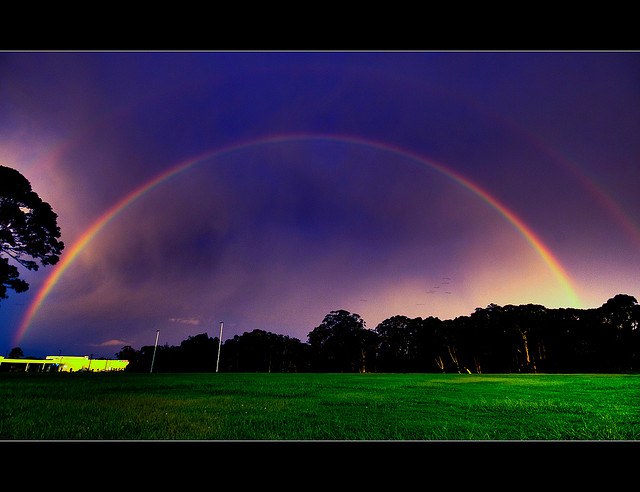 Rainbow photo by Kane Gledhill