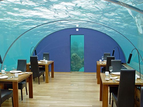 Sleep & Dine Underwater