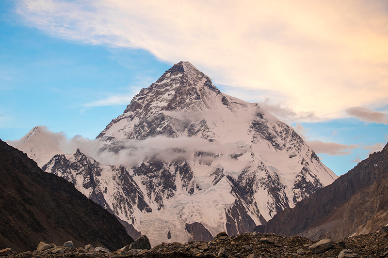 Mount K2 in Pakistan