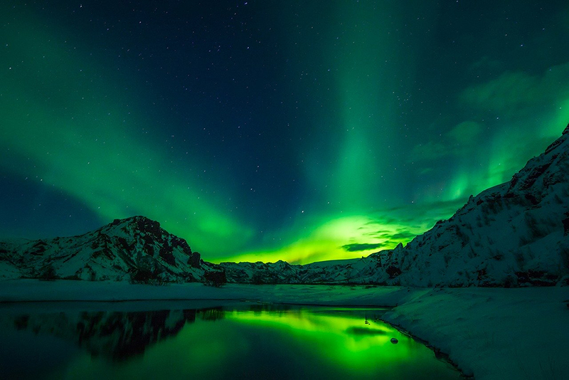 View the Beauty of Northern Lights at Winter Nights
